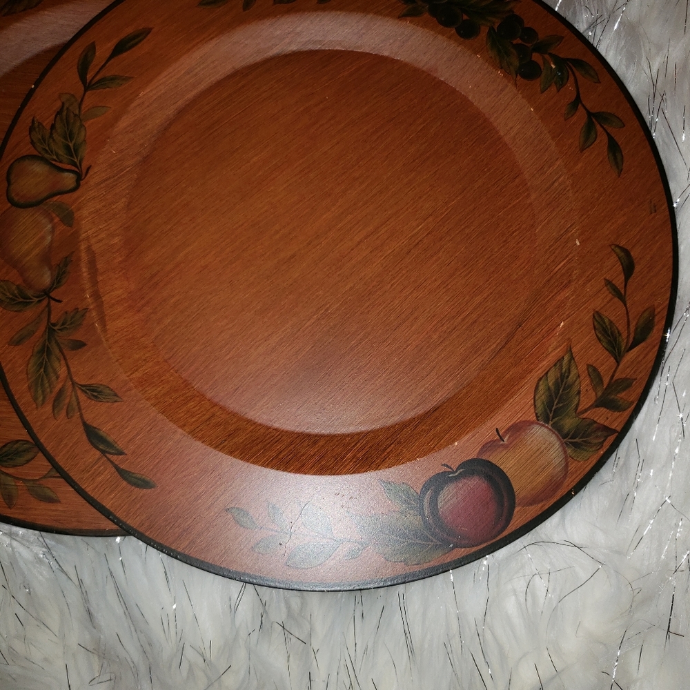 Wooden chargers